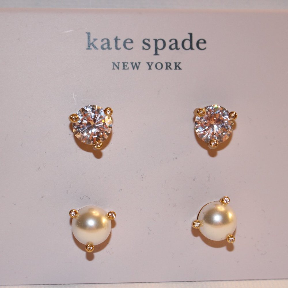 Kate Spade Rise and Shine Stud Set Earrings